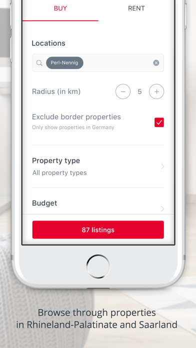 atHome.de Regional Real Estate Screenshot