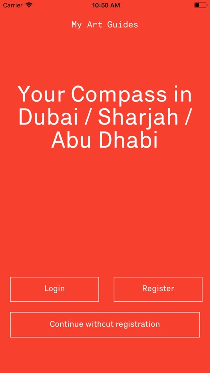 My Art Guide UAE 2020