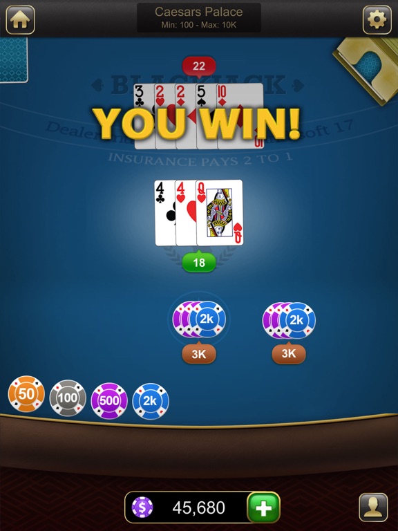 Screenshot #5 pour Blackjack Classic - Card Game