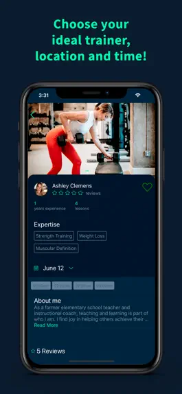 Game screenshot MyGoTrainer - Personal trainer apk