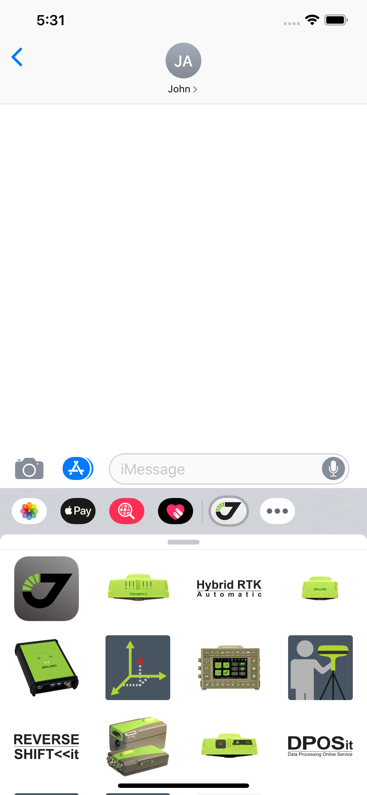 JAVAD Mobile Tools for iPhone screenshot 13