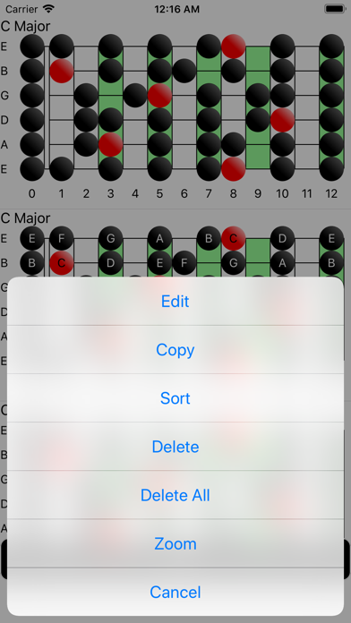 Guitar Scales Chart screenshot 2