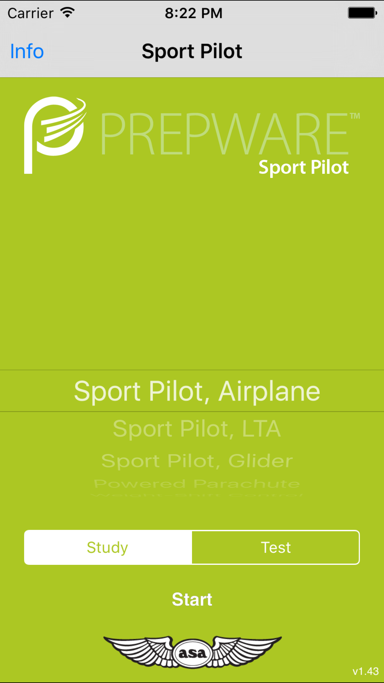 Prepware Sport Pilot