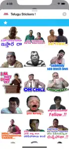 Telugu Stickers ! screenshot #7 for iPhone