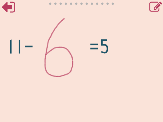 Screenshot #6 pour First grade Math - Subtraction