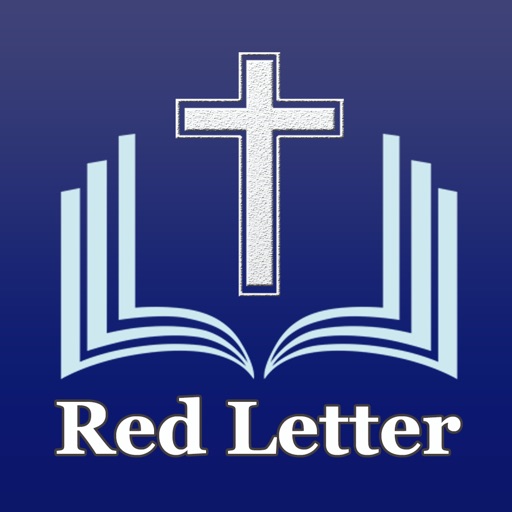 Red Letter King James Version icon