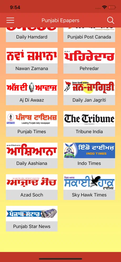 Punjabi Newspapers