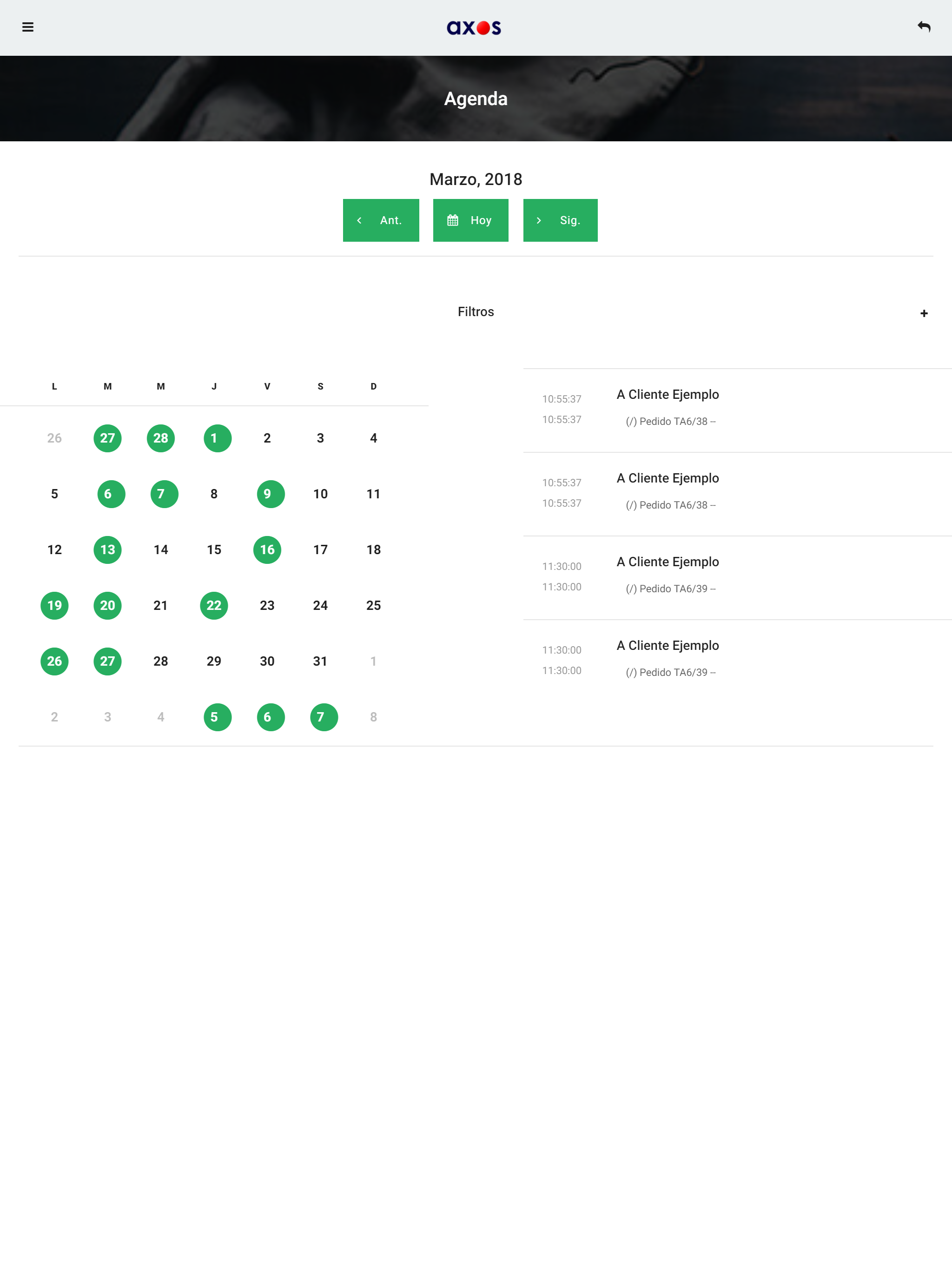 ERP Axos Visual screenshot 5