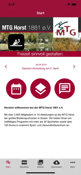 Game screenshot MTG Horst 1881 e.V. apk