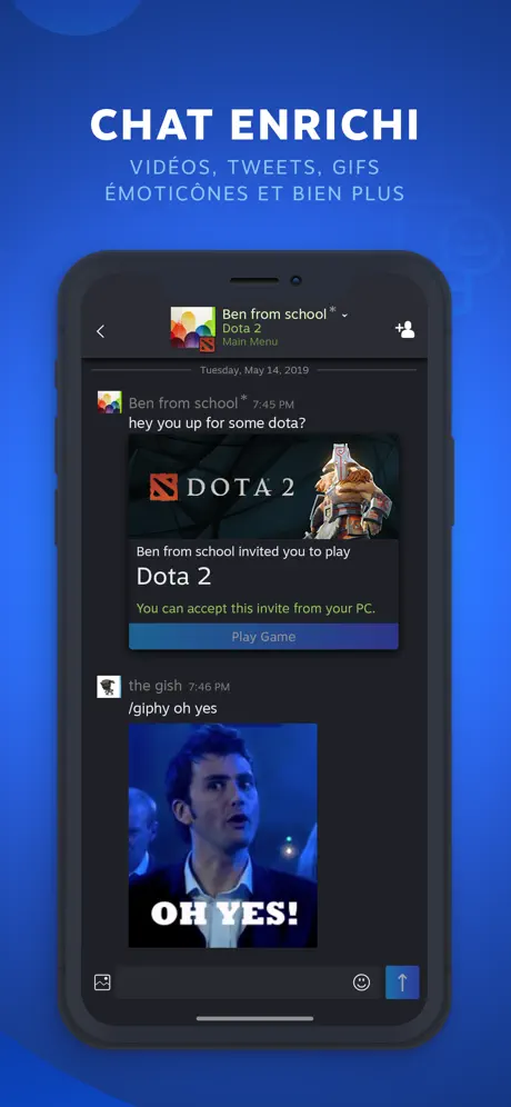 Steam Chat