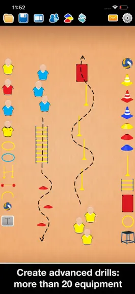 Game screenshot Coach Tactic Board: Volley++ apk