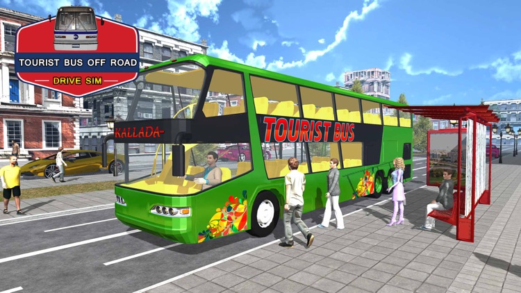 Tourist Bus Off Road Drive Sim screenshot-4