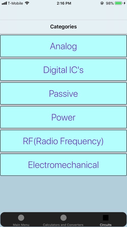 Electronics Circuit Calculator screenshot-4