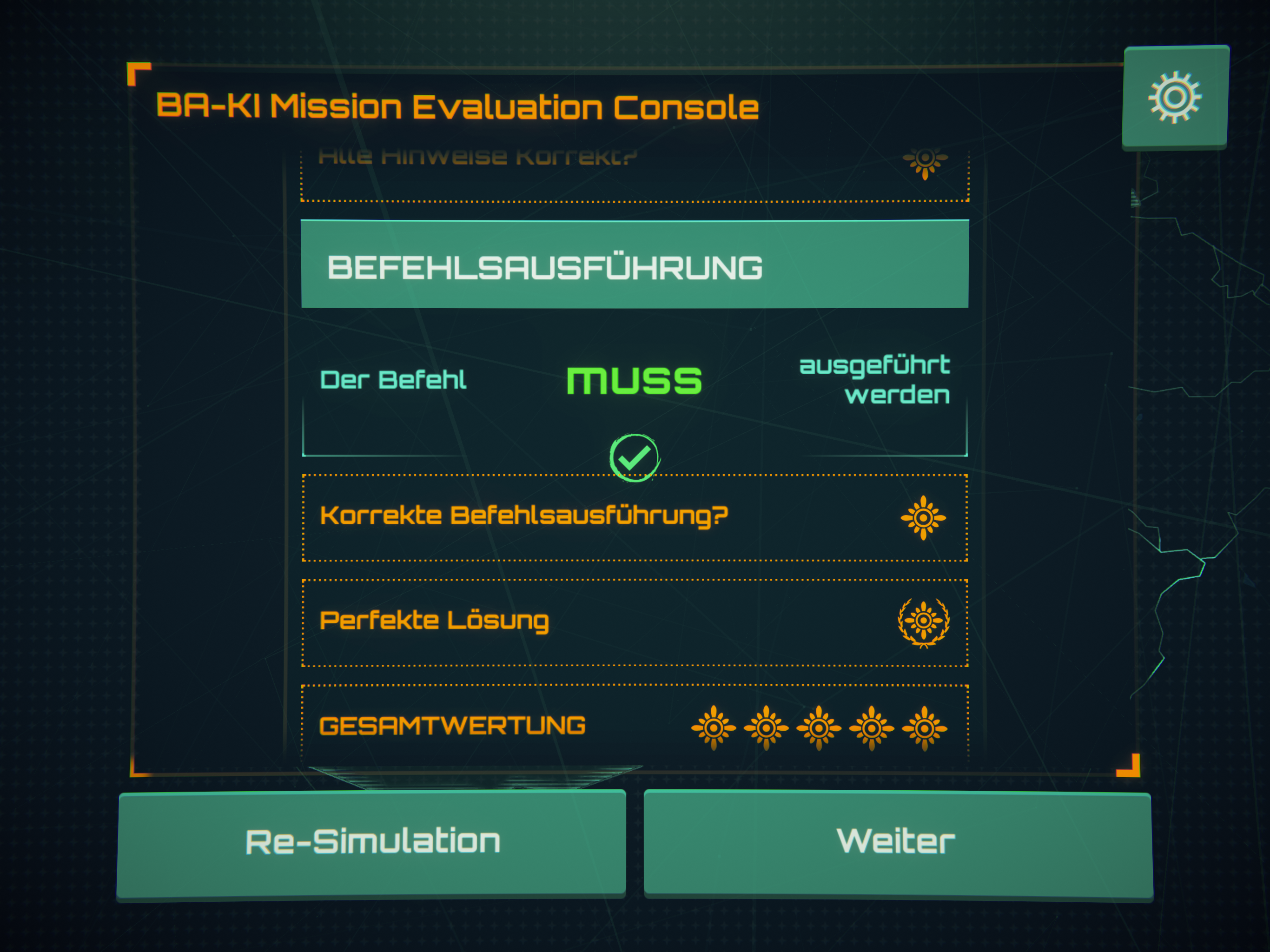 Cyber Mission – Befehlsrecht