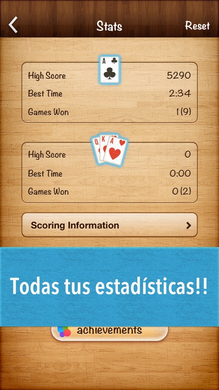 Solitario screenshot 3
