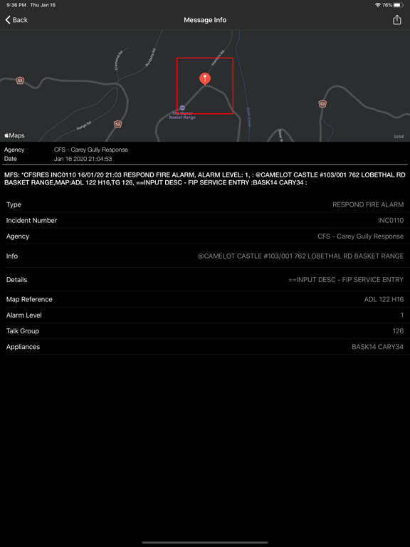 CFSScan iPad screenshot 3 - News app