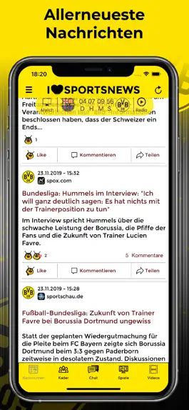 Game screenshot Sports News - BVB 09 Edition hack