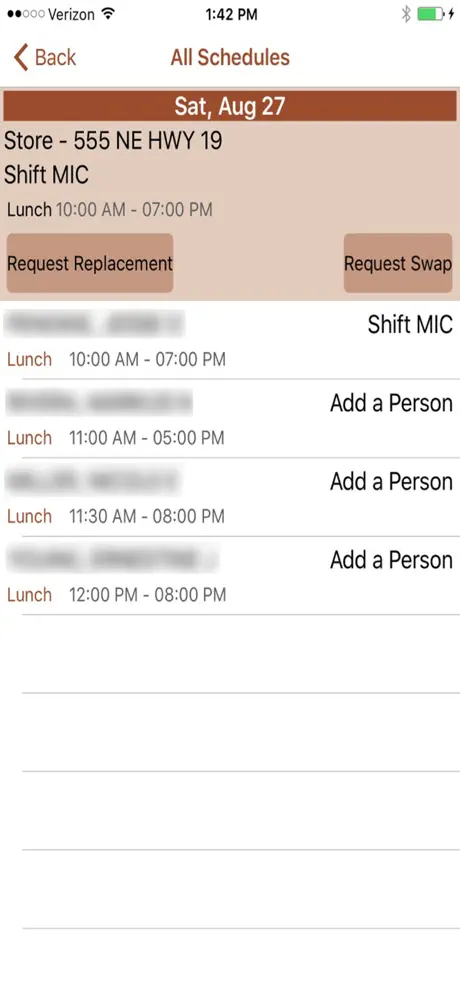 SmartLynX ScheduleIn