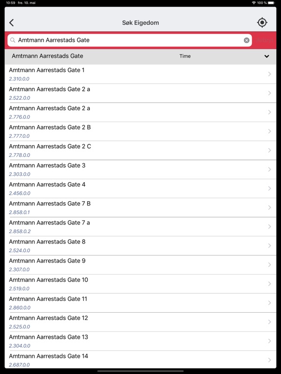 App screenshot