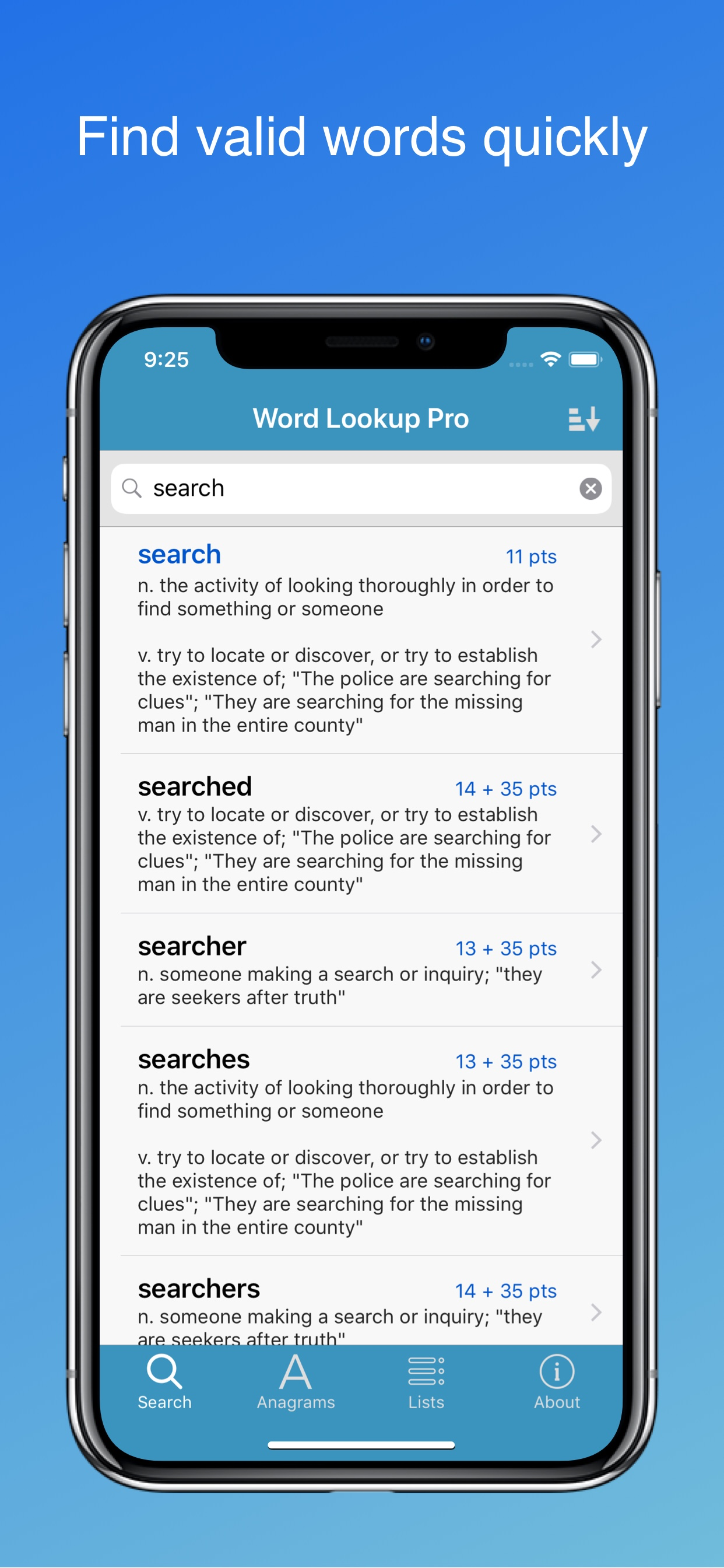 Word Lookup Pro