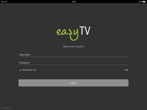 easyTV for iPad screenshot #1 for iPad