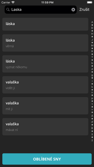 Velký snář Screenshot