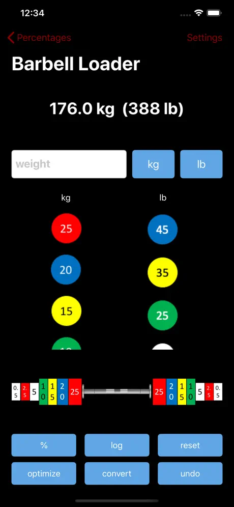 Barbell Loader and Calculator