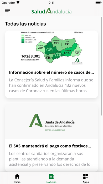 Salud Andalucía screenshot 4