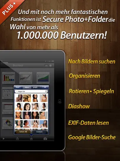 Screenshot von Geheime Foto+Ordner HD auf dem iPhone 5