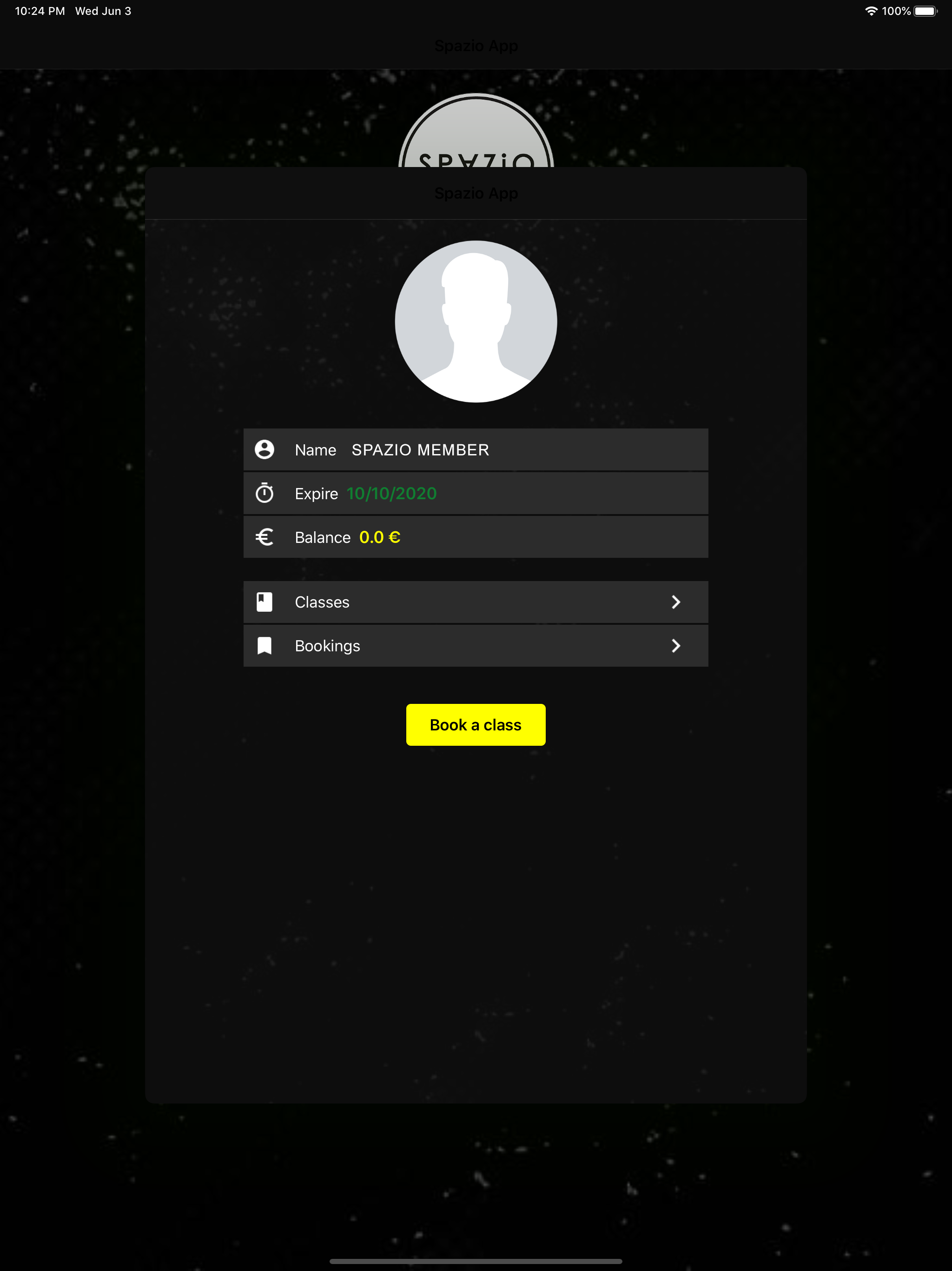 Spazio App