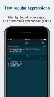 regex lab: regular expressions iphone screenshot 1