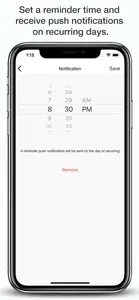 Recurring | Habbit Tracker screenshot #6 for iPhone