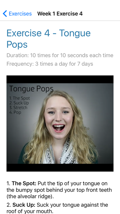 Screenshot #3 pour Tongue Thrust Therapy