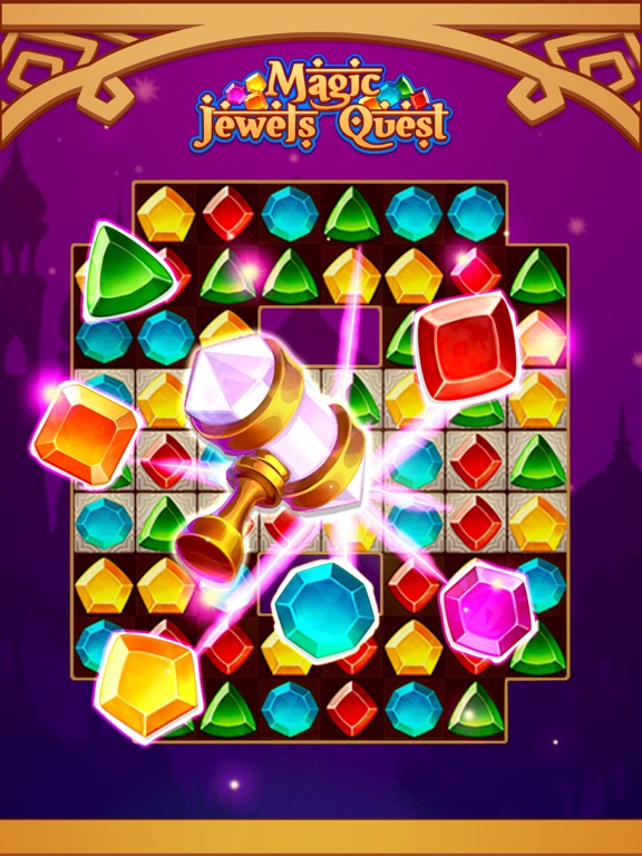 Screenshot #5 pour Magic Jewels Quest: Match 3