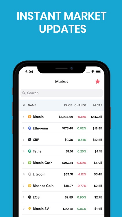 Cryptopedia - Currency Tracker