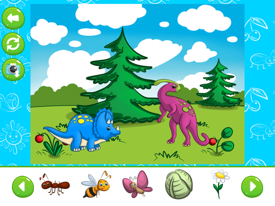 Coloring Book for Kids Animals iPad screenshot 5 - Education app