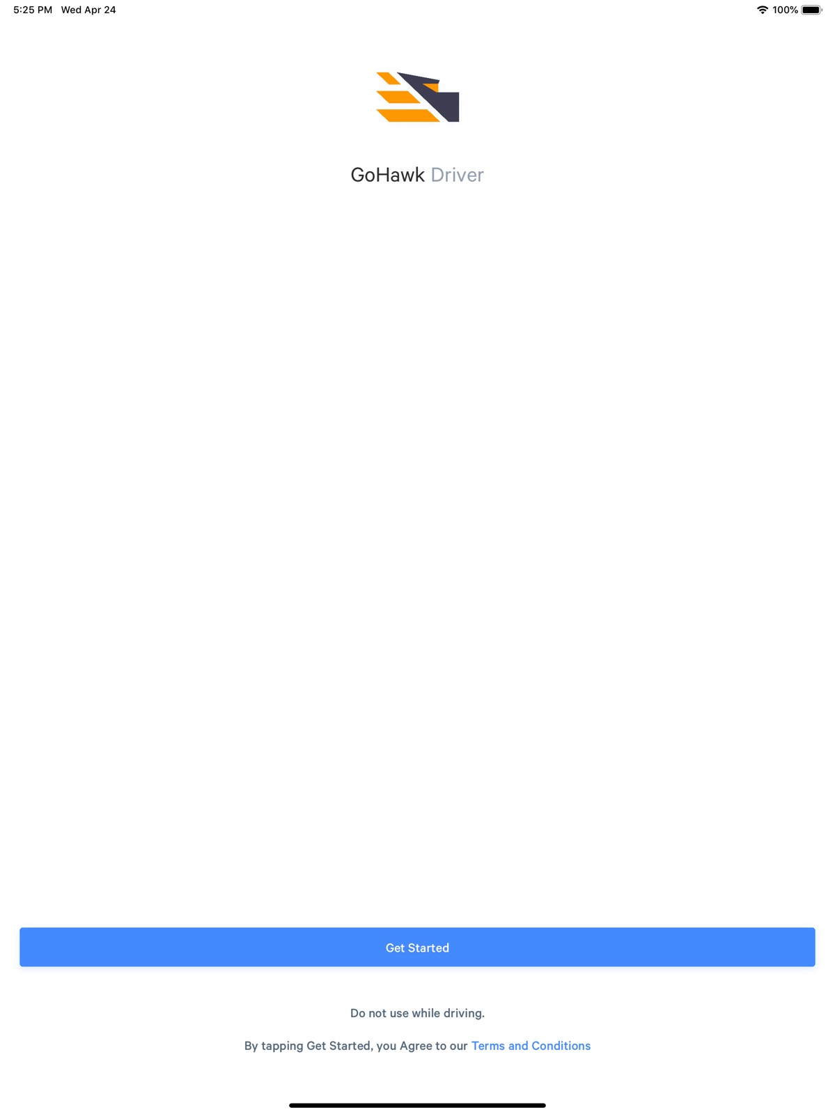 GoHawk ipad screenshot 1