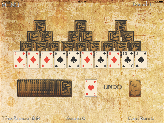 Screenshot #4 pour Three Towers Solitaire