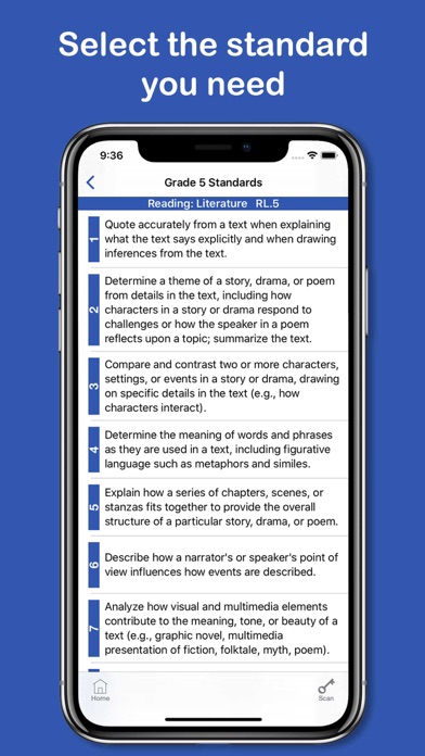 Common Core Pocket Screenshot