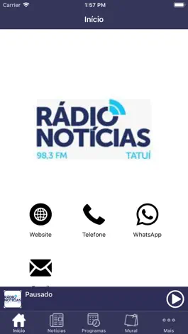 Game screenshot Rádio Notícias Tatuí mod apk