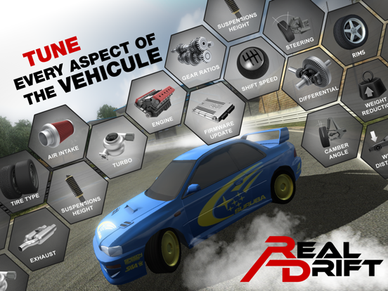 Real Drift Car Racing iPad app afbeelding 4