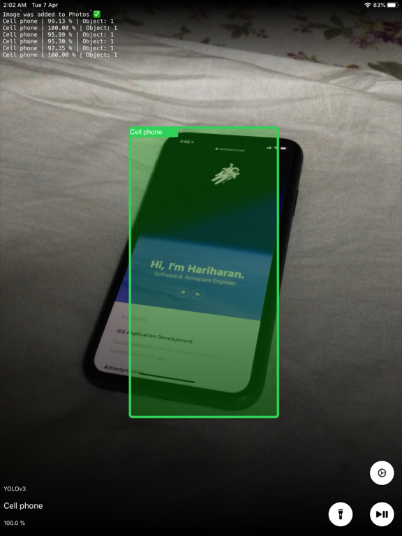 Screenshot #4 pour Neural Object Detector