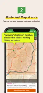 Japan Alps Hiking Map screenshot #3 for iPhone