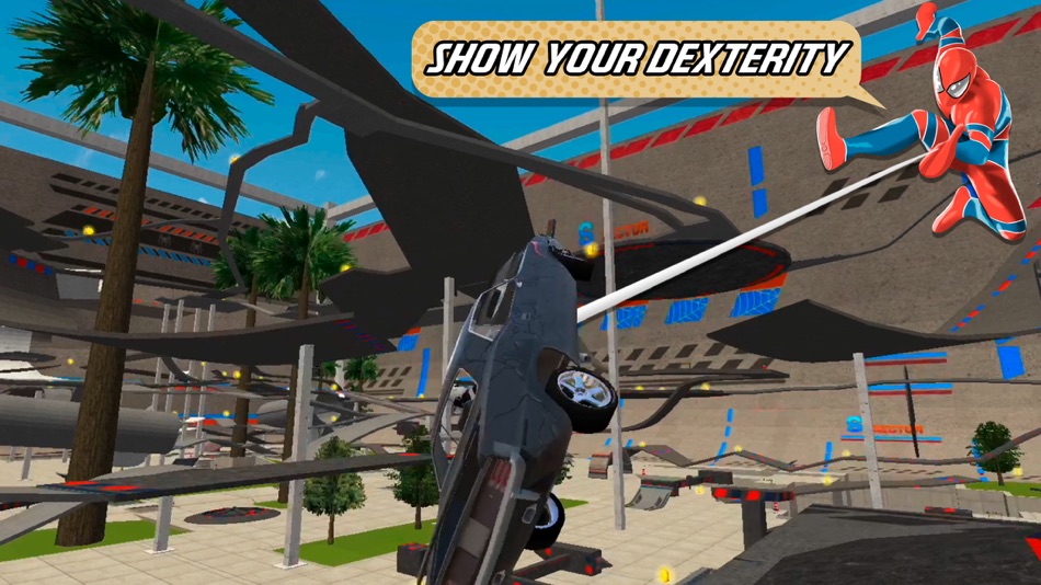 #3. Spider Car Crash (iOS) 由: Mariya Ivanova