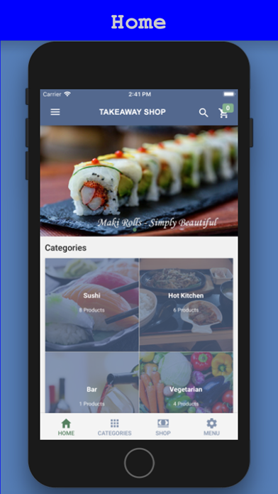 Takeaway_App screenshot 2