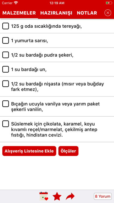 Tarif Küpü - Yemek Tarifleri Screenshot