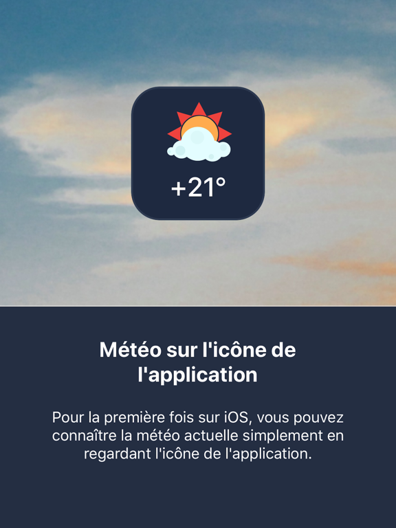 Screenshot #4 pour Météo sur l'icône-Weather Icon