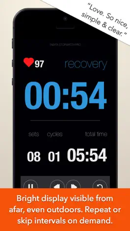 Game screenshot Tabata Stopwatch Pro (Paid) apk