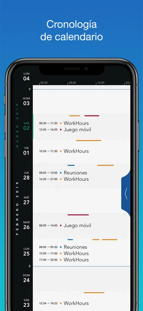 WorkHours Rastreador de tiempo
