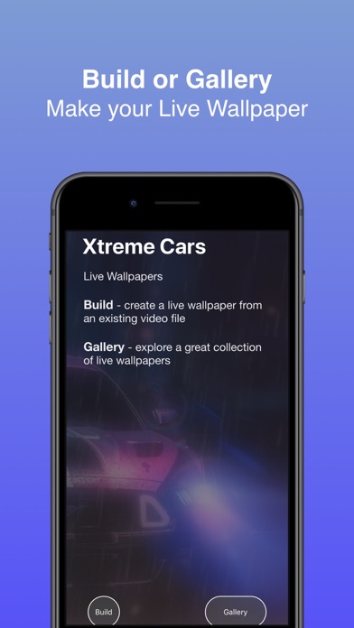 Live Wallpapers Xtreme Cars HD screenshot 3